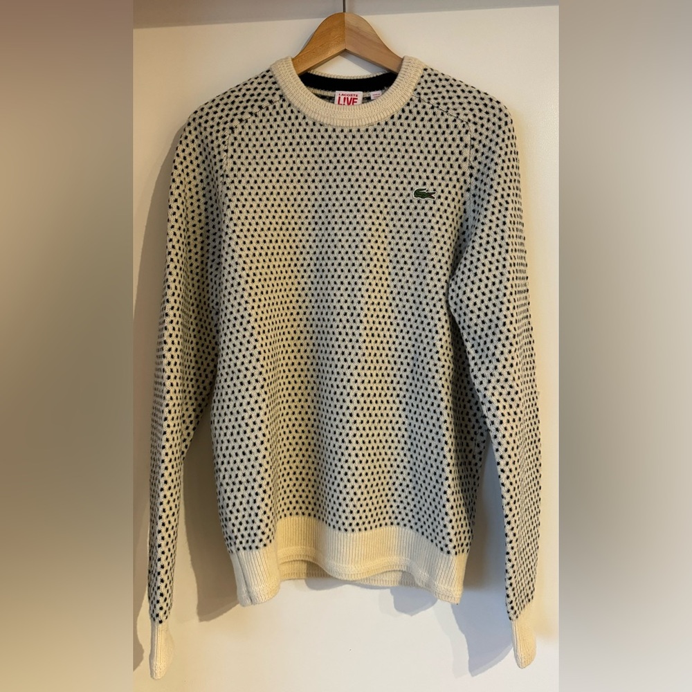 Lacoste LIVE Sweater NWOT Size M